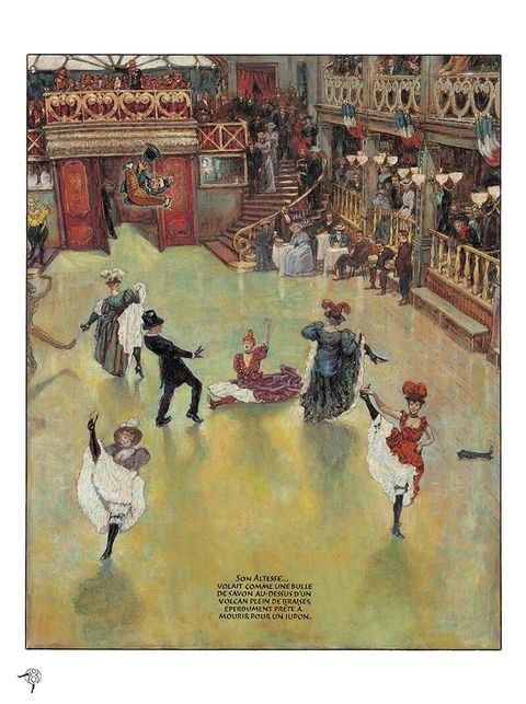 Aperçu de l'album Le Cabaret des Muses tome 1 - Au Moulin-Rouge - Bordel des Muses