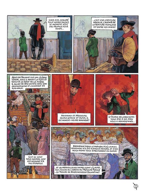 Aperçu de l'album Le Cabaret des Muses tome 1 - Au Moulin-Rouge - Bordel des Muses