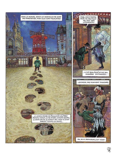 Aperçu de l'album Le Cabaret des Muses tome 1 - Au Moulin-Rouge - Bordel des Muses