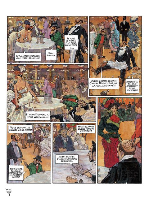 Aperçu de l'album Le Cabaret des Muses tome 1 - Au Moulin-Rouge - Bordel des Muses
