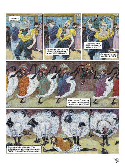 Aperçu de l'album Le Cabaret des Muses tome 1 - Au Moulin-Rouge - Bordel des Muses