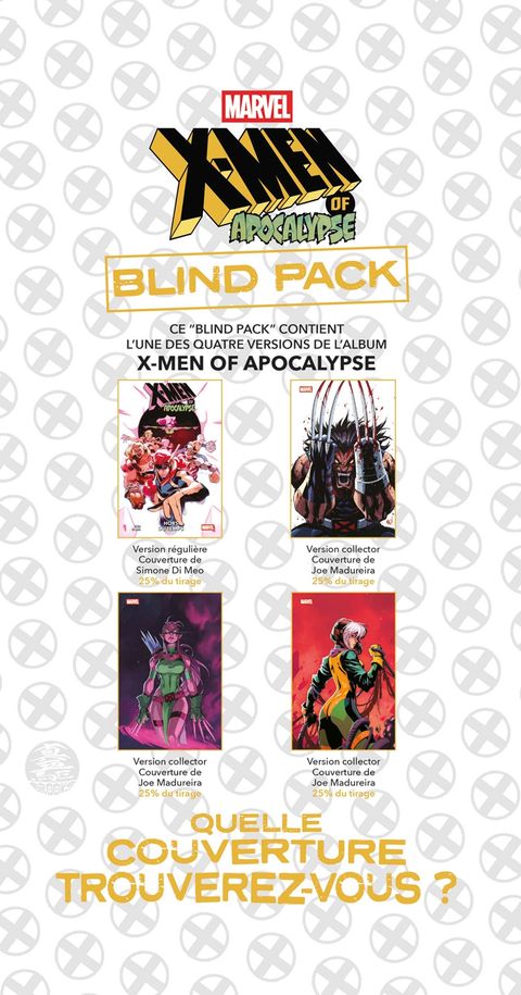 Couverture de l'album X-Men of Apocalypse - Blind pack