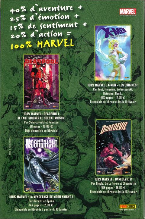 Aperçu de l'album Marvel Icons (Marvel France - 2011) tome 1 -  L'Âge des Héros