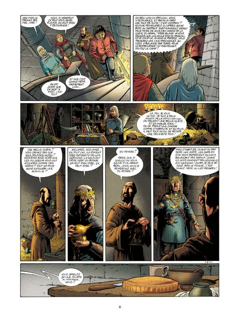 Aperçu de l'album Kaamelott tome 5 - Le Serpent Géant du Lac de l'Ombre