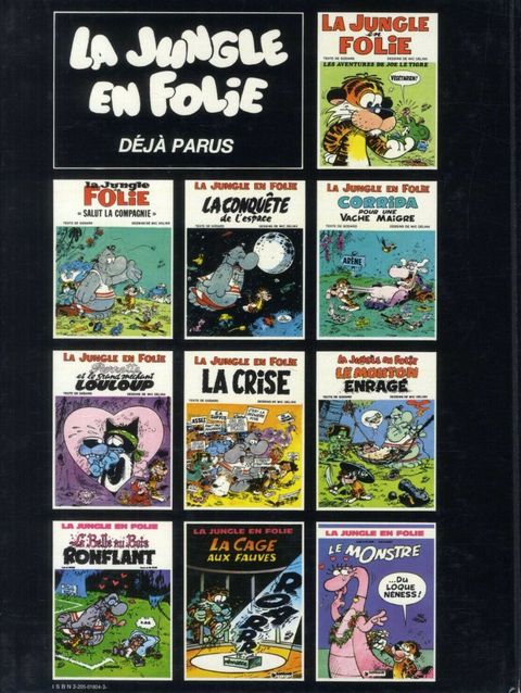 Aperçu de l'album La Jungle en Folie tome 10 - Le Monstre ...Du Loque Néness !