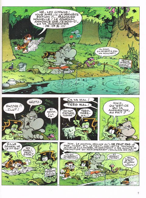Aperçu de l'album La Jungle en Folie tome 10 - Le Monstre ...Du Loque Néness !
