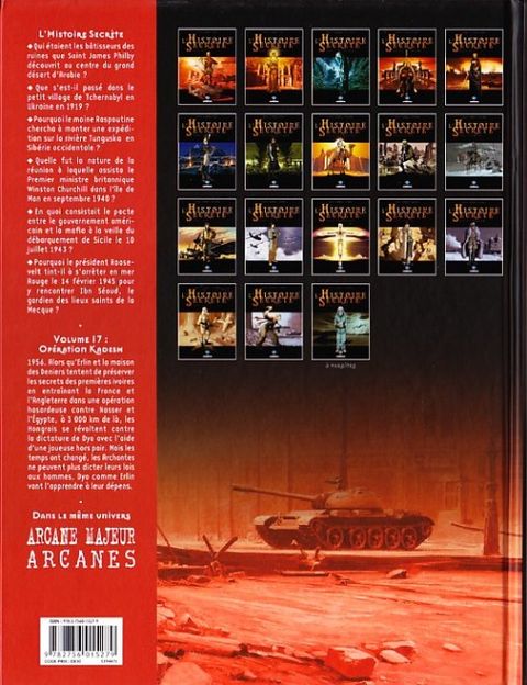 Aperçu de l'album L'Histoire Secrète tome 17 - Opération Kadesh