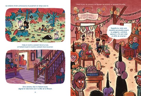 Aperçu de l'album La sorcière Panaris et l'enfant-navet