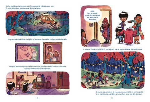 Aperçu de l'album La sorcière Panaris et l'enfant-navet