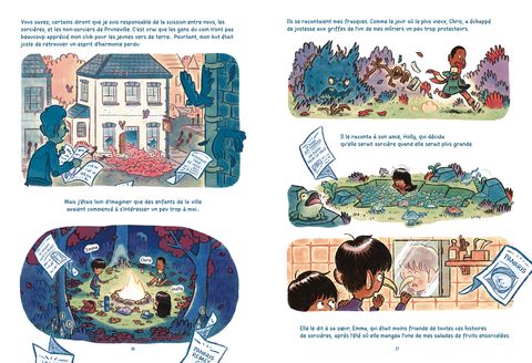 Aperçu de l'album La sorcière Panaris et l'enfant-navet