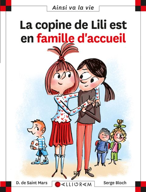 Couverture de l'album La copine de Lili est en famille d'accueil