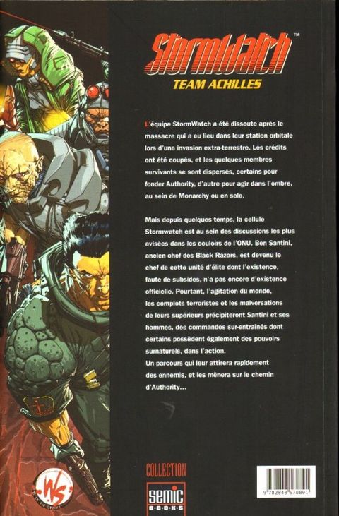 Aperçu de l'album Stormwatch tome 1 - Team Achilles