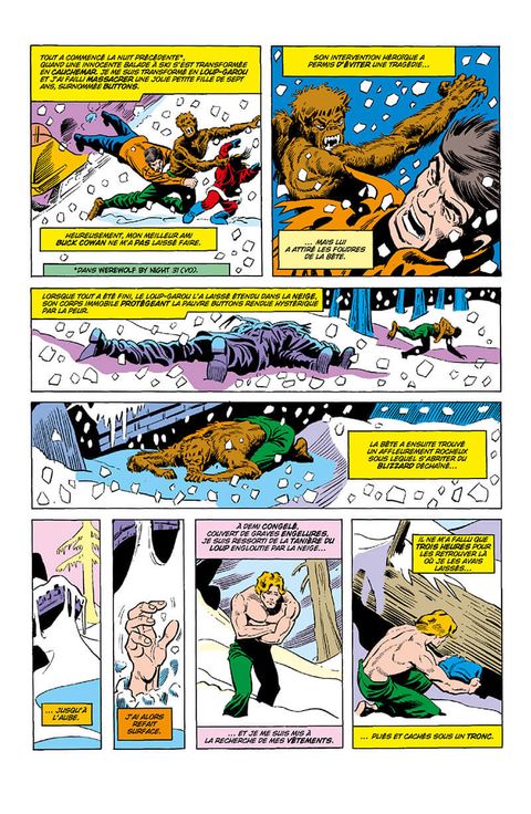 Aperçu de l'album Marvel-verse - Moon Knight