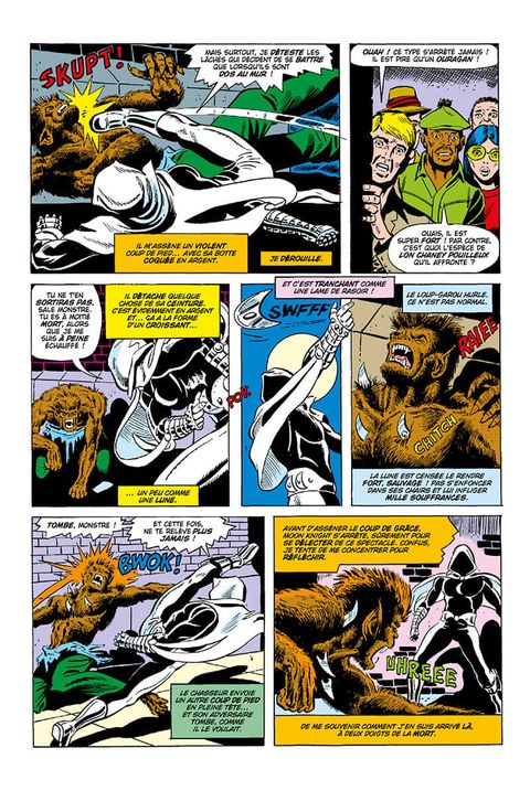 Aperçu de l'album Marvel-verse - Moon Knight