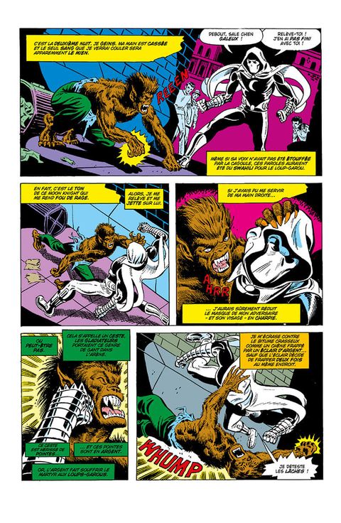 Aperçu de l'album Marvel-verse - Moon Knight