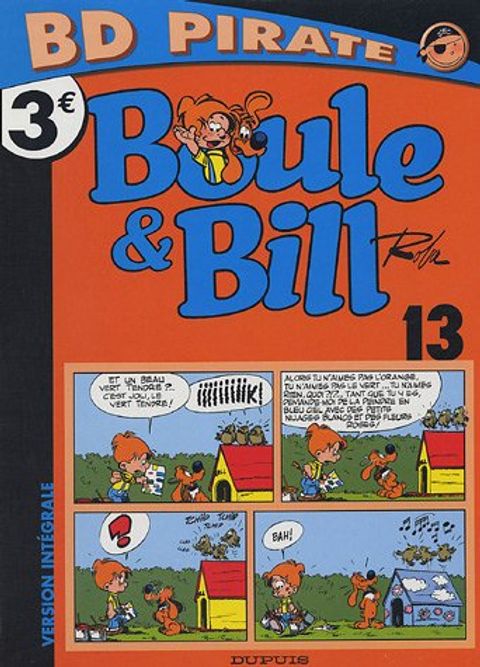 Couverture de l'album Boule & Bill, Tome 13 :
