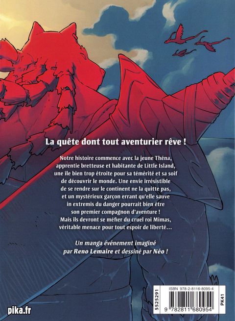Aperçu de l'album Free Quest tome 1