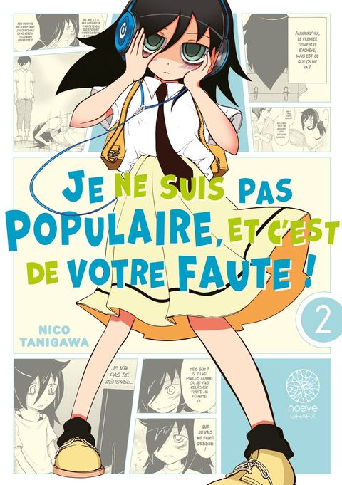 Couverture de l'album Watamote: Je ne suis pas populaire, et c'est de votre faute!