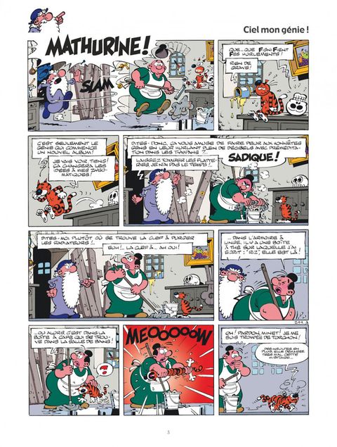 Aperçu de l'album Léonard tome 20 - Ciel, mon génie !