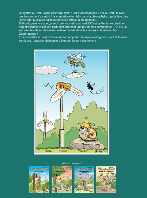 Aperçu de l'album Les Gastéropotes tome 5 - Se mettent au vert