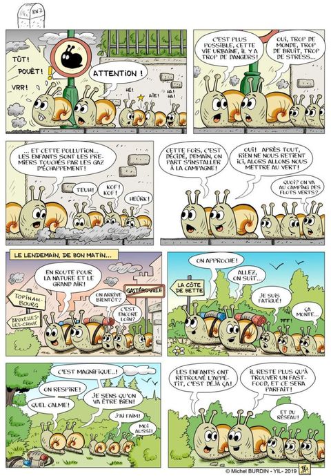 Aperçu de l'album Les Gastéropotes tome 5 - Se mettent au vert