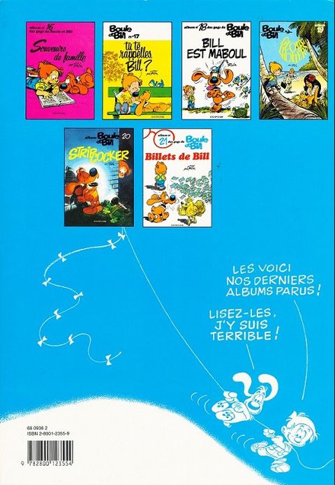 Aperçu de l'album Boule et Bill tome 14 - Ras le Bill