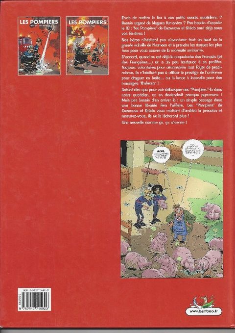 Aperçu de l'album Les Pompiers tome 2 - Hommes au Foyer