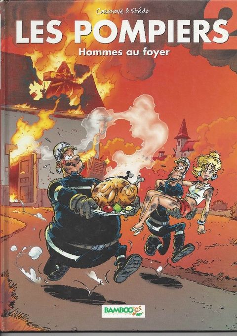 Couverture de l'album Les Pompiers tome 2 - Hommes au Foyer