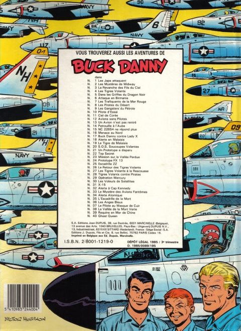 Aperçu de l'album Buck Danny tome 23 - Mission vers la Vallée Perdue