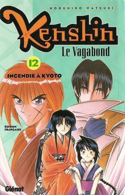 Couverture de l'album Kenshin le Vagabond tome 12 - Incendie à Kyoto