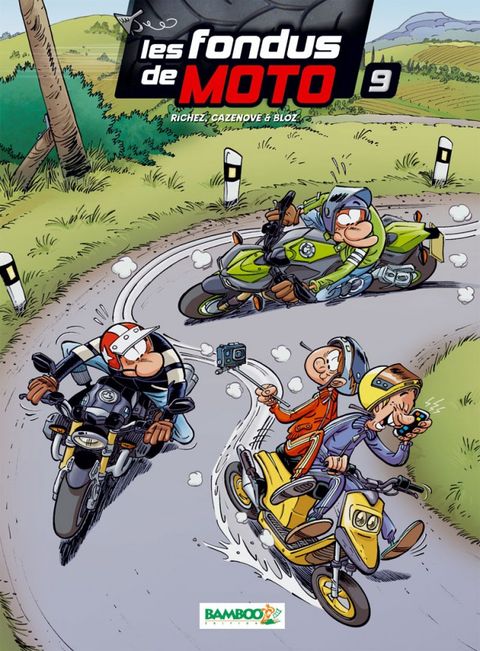 Couverture de l'album Les fondus de moto