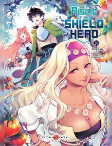 Couverture du premier album de la série The Rising Of The Shield Hero