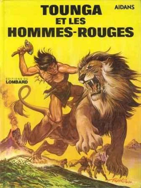 Couverture de l'album Tounga et les hommes-rouges