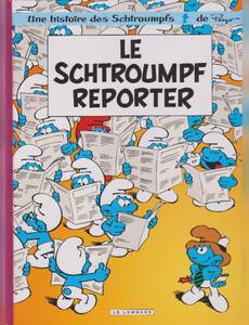 Couverture de l'album Le Schtroumpf reporter