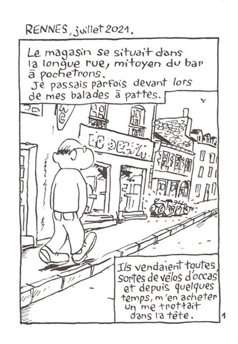 Aperçu de l'album Patte de Mouche tome 109 - Saint-Malo à vélo
