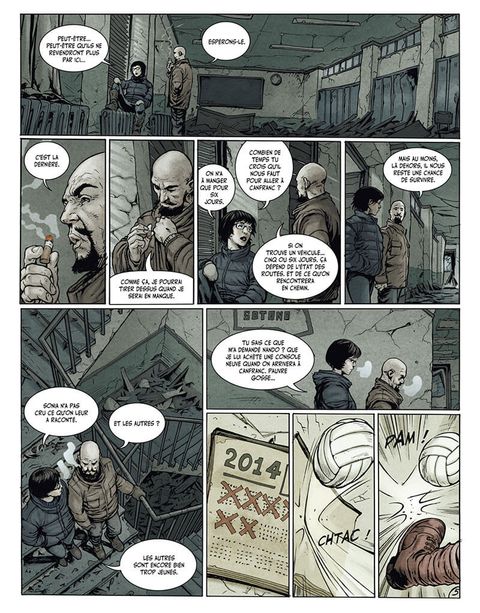 Aperçu de l'album La Terre des Vampires tome 1 - Exode