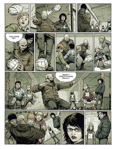 Aperçu de l'album La Terre des Vampires tome 1 - Exode
