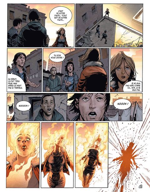 Aperçu de l'album La Terre des Vampires tome 1 - Exode