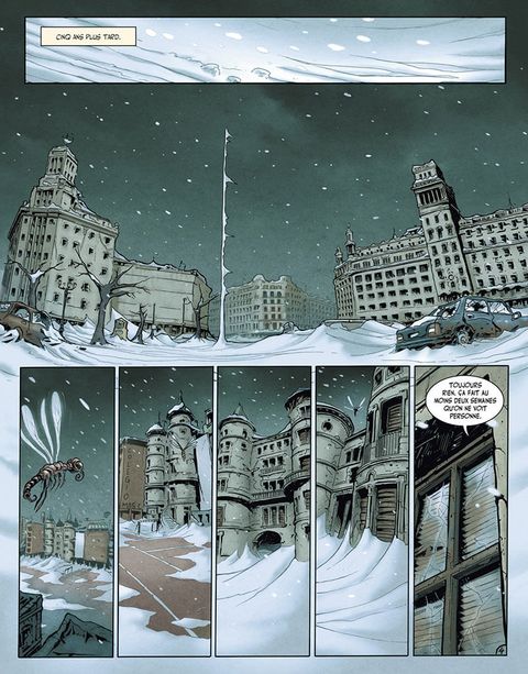 Aperçu de l'album La Terre des Vampires tome 1 - Exode