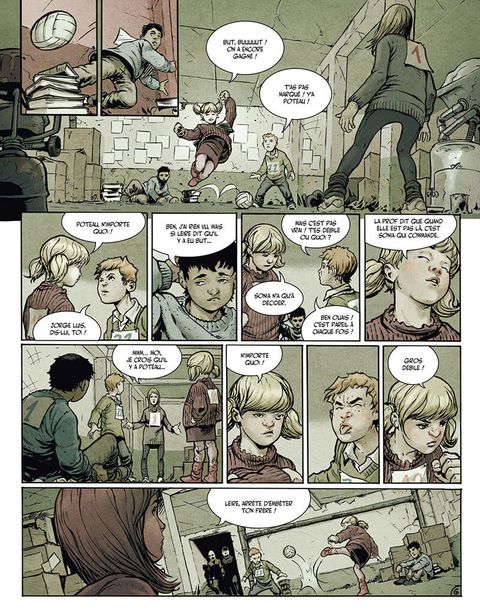 Aperçu de l'album La Terre des Vampires tome 1 - Exode