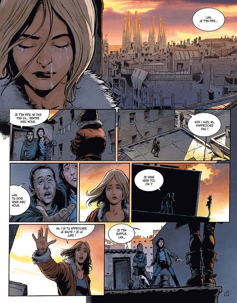 Aperçu de l'album La Terre des Vampires tome 1 - Exode