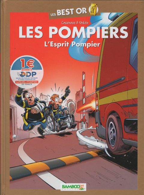 Couverture de l'album L'esprit Pompiers 