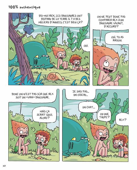 Aperçu de l'album Préhistoric Rick tome 4 - Cro, c'est Cro !