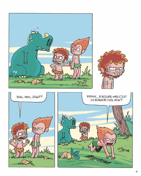 Aperçu de l'album Préhistoric Rick tome 4 - Cro, c'est Cro !