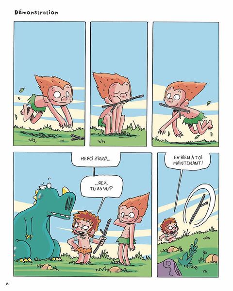 Aperçu de l'album Préhistoric Rick tome 4 - Cro, c'est Cro !