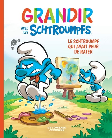 Couverture de l'album Le Schtroumpf qui avait peur de rater