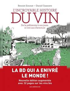 Couverture de l'album L´incroyable histoire du vin (de la préhistoire à nos jours, 10 000 ans d´aventure)