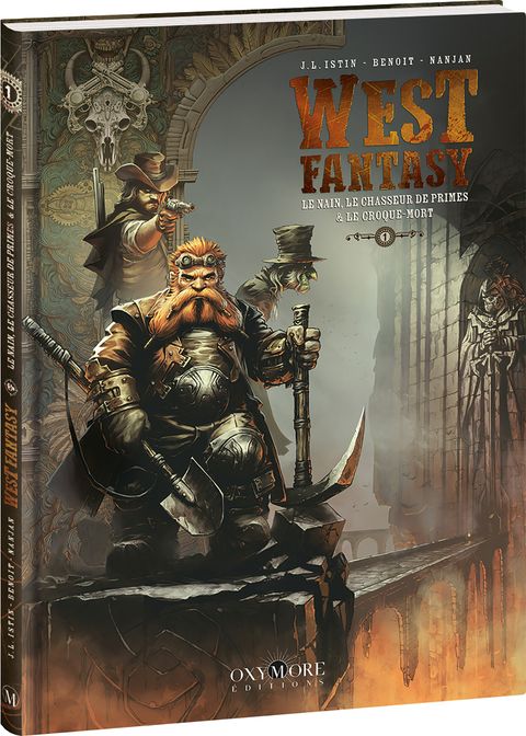 Couverture de l'album Le Nain, le Chasseur de primes & le Croque-mort