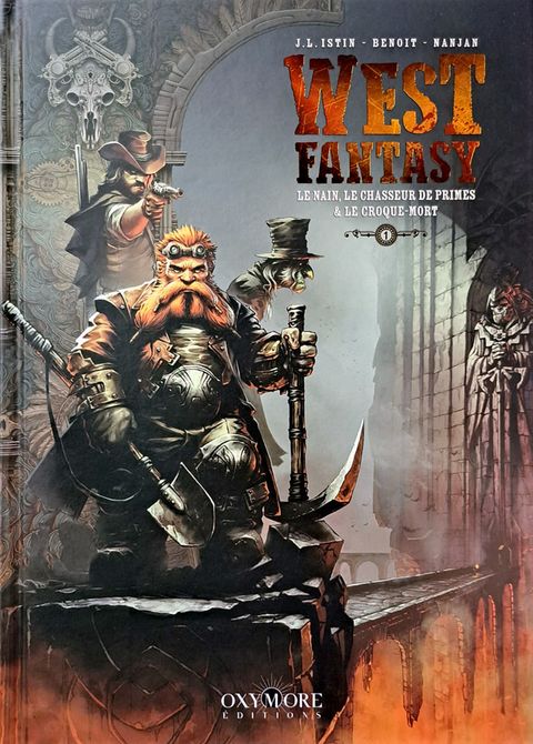 Couverture de l'album Le Nain, le Chasseur de primes & le Croque-mort