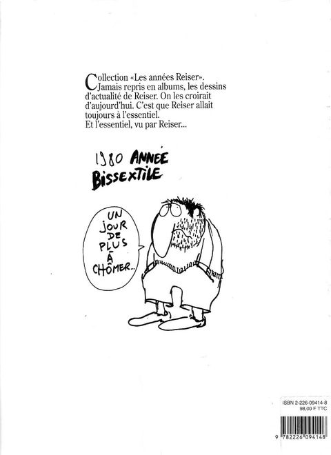 Aperçu de l'album Les Années Reiser tome 6 - Plage privée : 1979